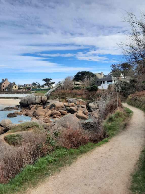 Appartement Plage De Trestraou 45M2 Perros-Guirec Εξωτερικό φωτογραφία